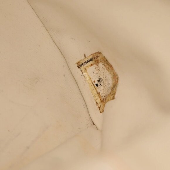 CHANEL Canvas Coco Hearts Print Tote Shopper Shoulder Bag - Picture 7 of 10